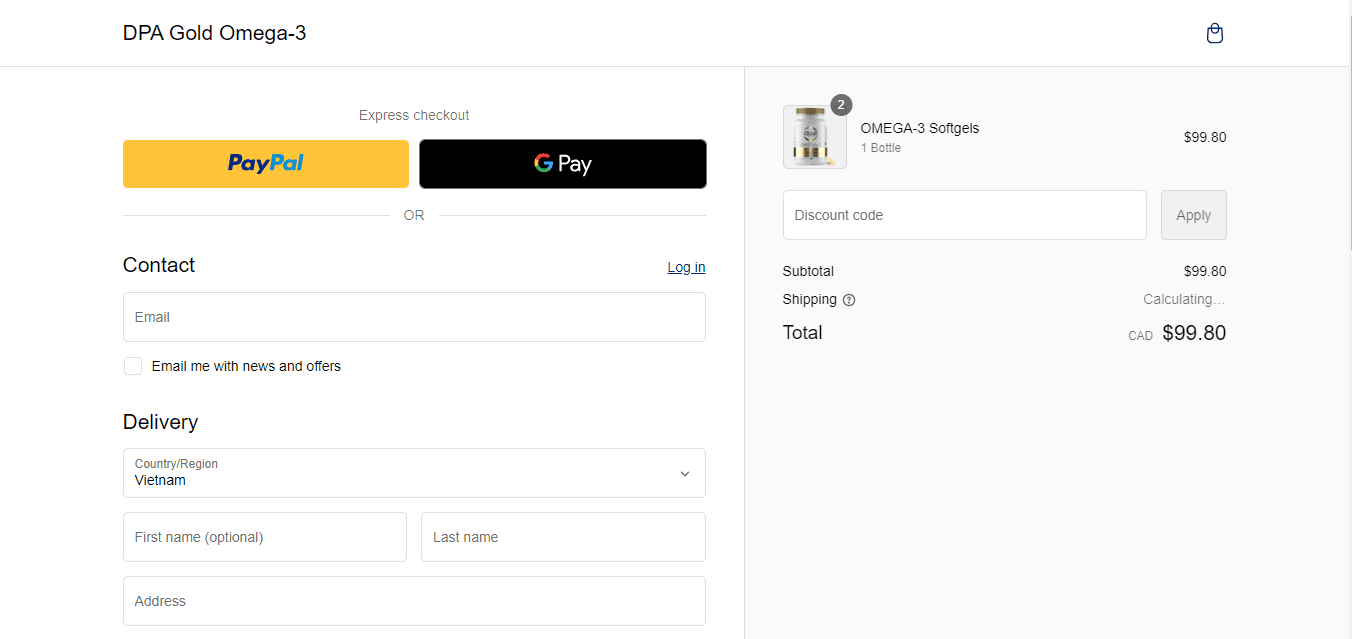 How to apply DPA Gold coupon code